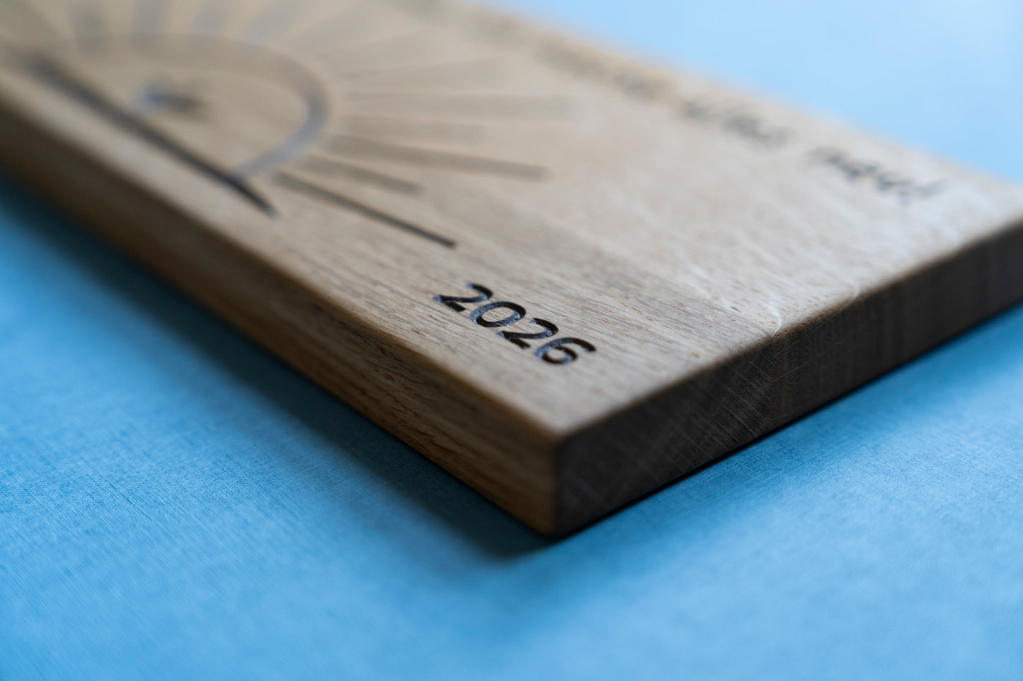 Jahreslosung 2026 Holztafel aus Eiche