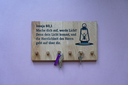 Schlüsselbrett Jesaja 60,1